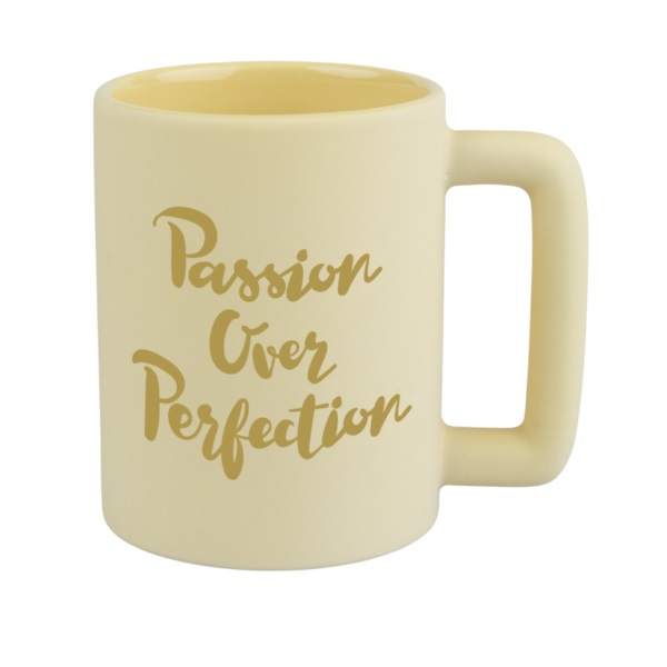 Kubek do sublimacji - kolorowy, matowy duży z prostokątnym uchem